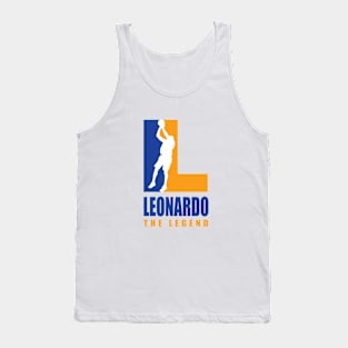 Leonardo Custom Player Basketball Your Name The Legend T-Shirt Tank Top